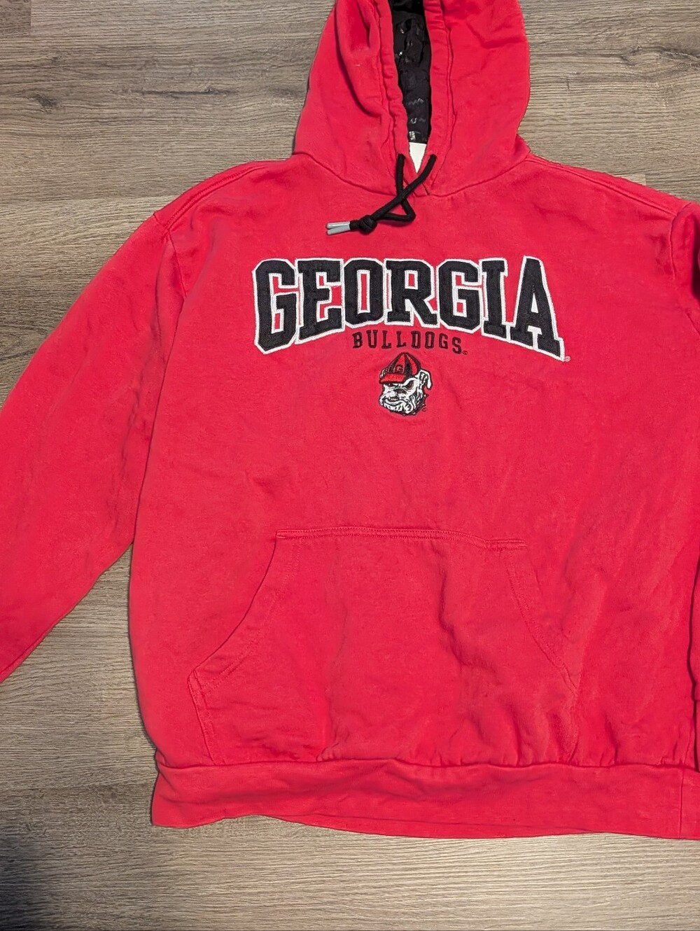 Georgia Bulldogs Red Hooded Sweatshirt